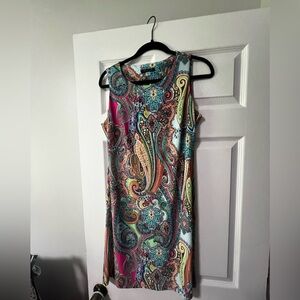 Paisley Sleeveless Dress - TOMMY HILFIGER